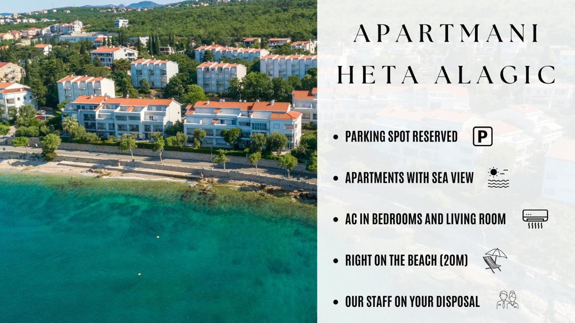 Apartmani Heta Alagic III Selce Exterior foto